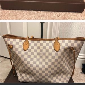 Louis Vuitton damier Neverfull mm